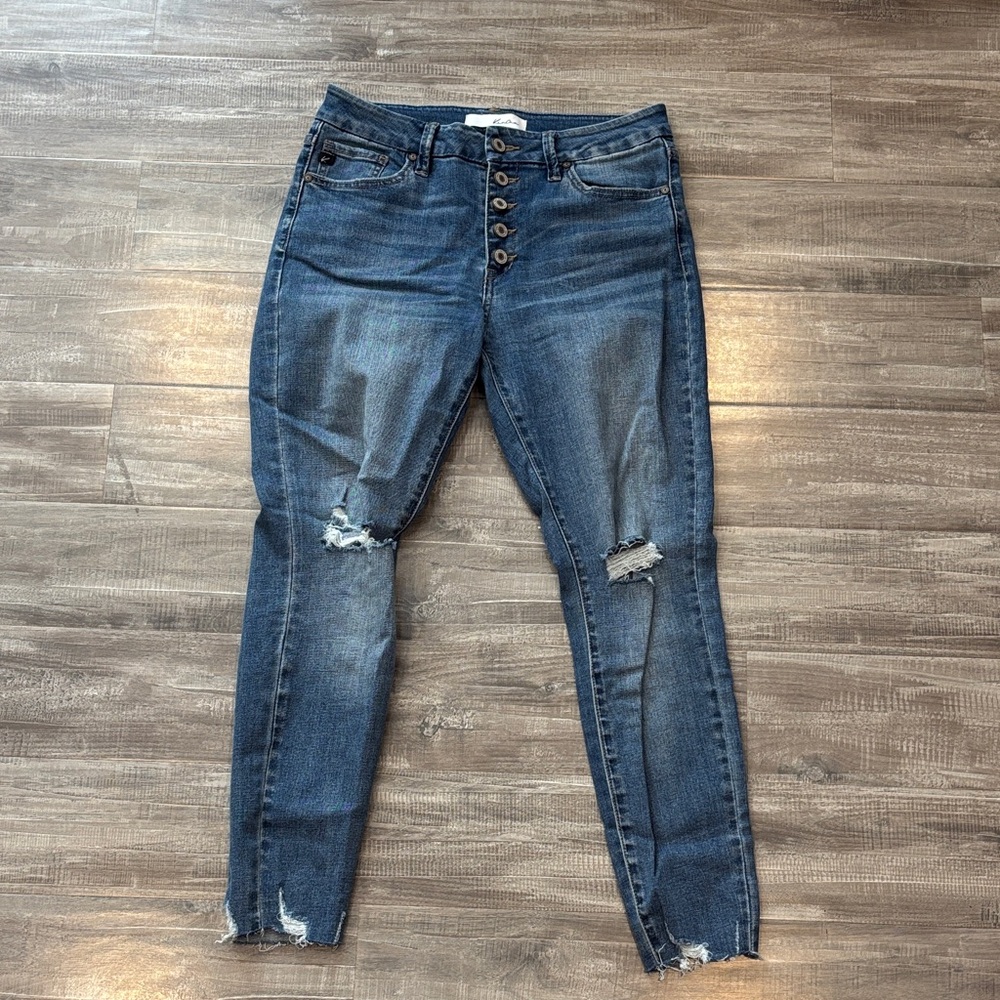 Distressed KanCan Skinny Jeans
